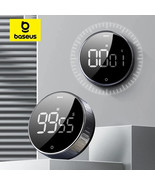 Baseus Magnetic Kitchen Timer Digital Timer Manual Countdown Alarm Clock - $473.94 MXN