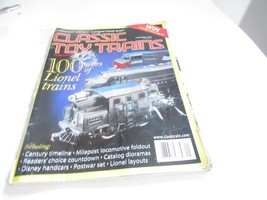 CLASSIC TOY TRAINS MAGAZINE - JANUARY 2000 - 100 YEARS OF LIONEL- GOOD -M40 - £2.88 GBP