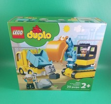 LEGO Duplo Town Truck &amp; Tracked Excavator 10931 - 20 Pcs Construction - $19.79