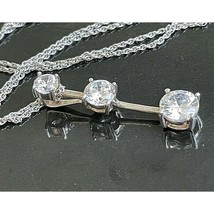 SOLID 925 STERLING SILVER &#39;&#39;BEFORE,NOW,FOREVER&#39;&#39; PENDANT SKY - $32.18