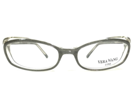 Vera Wang Eyeglasses Frames Gravity CA Gray Mesh Clear Cat Eye 51-16-135 - £37.19 GBP
