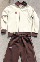 Vintage 1980&#39;s &quot;The Hong Kong Land Group&quot; Two Piece Sweat Suit Harimaya Men&#39;s Xl - £31.44 GBP