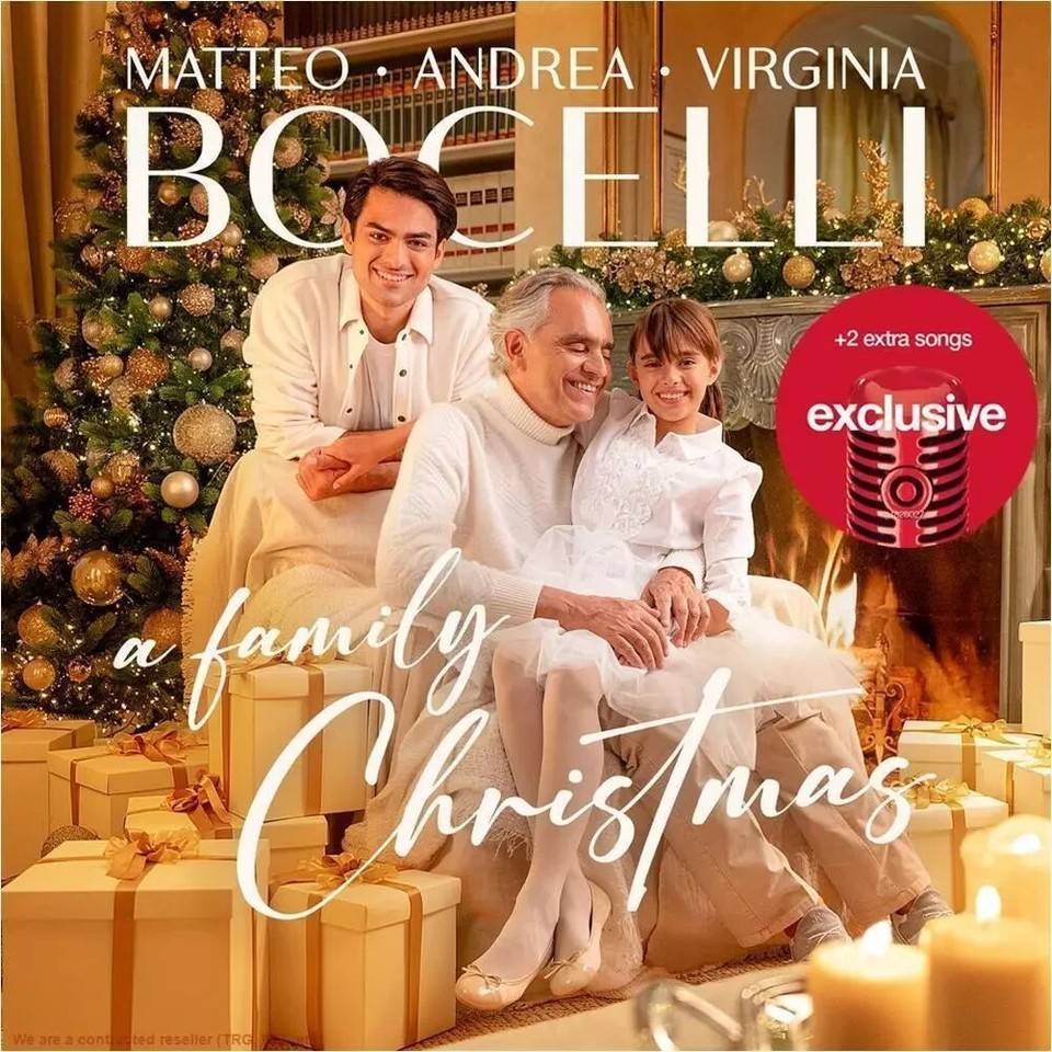 Andrea Bocelli - A Family Christmas (CRACKED CASE) CD, 2022 NEW Sealed F... - $7.91