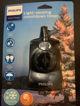Philips Light Sensing Countdown Timer, Outdoor Grounded Outlets - **NEW*... - $16.99