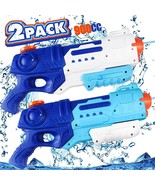 Water Guns for Kids, 2 Pack Squirt Guns Super Water Soaker Blaster Guns ... - £7.60 GBP