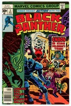 Black Panther 3 FNVF 7.0 Bronze Age Marvel 1977 Jack Kirby - £18.19 GBP