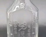 Vintage From The Rexall Drug Store #3 Clear Twist Off Empty Bottle B1-35 - $16.99