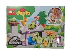 Lego DUPLO 10938 DINOSAUR NURSERY 27pc Toddler Building Toy Set - $24.74