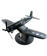 VOUGHT F4U-1A CORSAIR USA AIR FORCE YEAR 1942 GREEN DEAGOSTINI SCALE 1:72 - $1,152.27 MXN