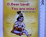 O, Dear Lord! You are mine! Hindu Religious English Book by Gita Press F... - $12.73