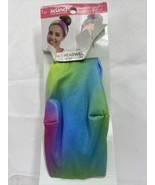 Rainbow Scunci Head Wrap Headband Hair Tie Active Purple Pink Gray COMBI... - $4.12 CAD