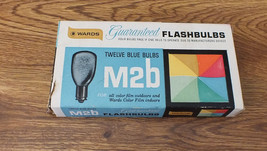 One Box of Montgomery Wards Flashbulbs M2B - 12 Bulbs in Original Box - £6.76 GBP
