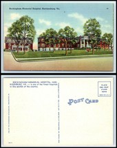 VIRGINIA Postcard - Harrisonburg, Rockingham Memorial Hospital J15 - £3.09 GBP