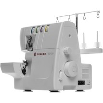 SINGER | S0100 White Overlock Serger with 2/3/4 Thread Capacity and 1300 SPM - £268.11 GBP