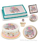 Pusheen Purrfect Party Edible Toppers~21 Sizes to Choose From-Cookie Cak... - $11.75