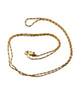 22 karat hallmark strong gold 19in rope chain  nephew anniversary jewelry - $697.00
