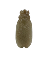 Antique Chinese Jade Pendant Cicada Archaic Hand Carved Ancient Style - €199,10 EUR