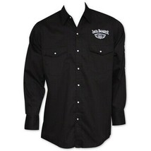 Jack Daniel&#39;s Button-Up Long-Sleeve Shirt - Black Black - £41.67 GBP+