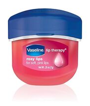 New Vaseline Lip Therapy Lip Balm Mini, Rosy, 0.25 oz - $6.39