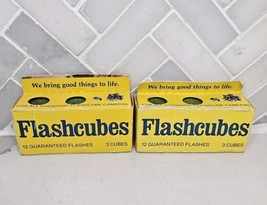 G.E. Flashcubes Vintage 6 Lot of Cubes NEW General Electric Camera Flash - £13.16 GBP