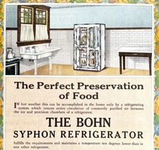 The Bohn Syphon Refrigerator 1913 Advertisement Appliance Antique Ad DWII4 - £23.97 GBP