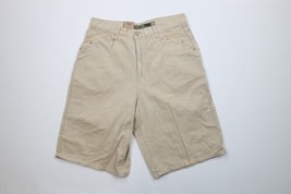 Deadstock Vintage 90s Paco Jeans Mens 34 Spell Out Baggy Denim Jean Shorts Jorts - $89.05