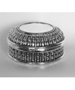 VTG Godinger Silver Plated Beaded Mirrored Hinged Jewelry Box Velvet Int... - $24.99