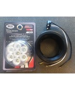 Trux 2-1/2&quot; Dual Revolution Marker &amp; Backup 7 Diode LED 2 IN 1 Red/White... - $379.77 MXN