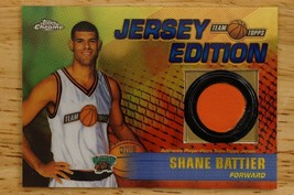 Shane Battier 2002 Topps Chrome Relic Jersey Edition TT-SB Memphis Grizzlies - £7.73 GBP