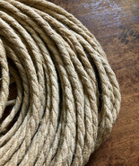 Natural Jute Rope Electrical Cord - Rustic Style Hemp Covered Lamp/Penda... - $1.45