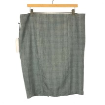 NWT Womens Size 14 Lila Rose Plaid Striped Midi Skirt - £16.84 GBP