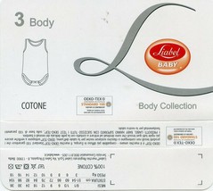 3 Body Épaule Large De Nouveau-Né Lingerie Enfant Coton Liabel 05832T457... - £10.28 GBP
