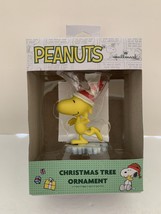 Peanuts Hallmark Woodstock on Snowflake Christmas Tree Ornament *RARE* - £22.84 GBP