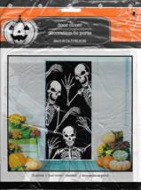 Halloween Themed Door Cover Poster Decoration 30" x 72" inches - Skeletons image 2