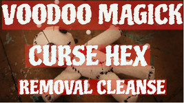 Black Voodoo magick curse removal curse hex aura cleansing and protection spell - £79.91 GBP