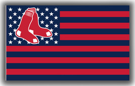 Boston Red Sox Team Baseball Memorable US Flag 90x150cm 3x5ft Fan Best Banner - £11.80 GBP