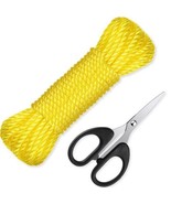Nylon Rope 2 Pieces 100 Feet 1/4-Inch Diameter Crab Trap Line with Sciss... - $18.69