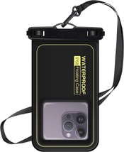 Waterproof Phone Pouch 7.2&#39;&#39; IPX8 Floating Underwater Cellphone Dry Bag Case Hol - £23.92 GBP