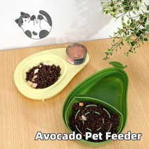 Avocado Pawsome Pet Feeding Set: Automatic Food Bowl And Water Dispenser - £18.34 GBP