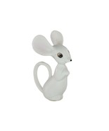 Vintage Freeman McFarlin George Good White Ceramic Mouse Rat Figurine Mi... - £14.58 GBP