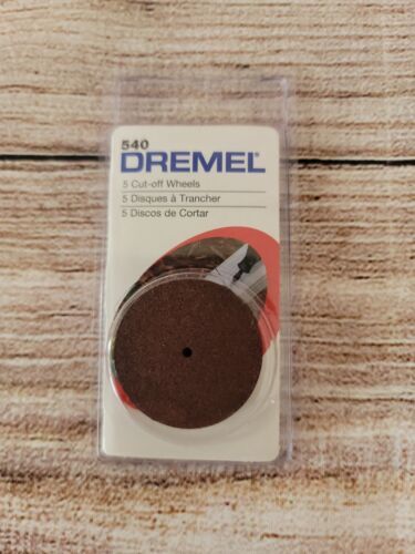 OEM Dremel 540 1-1/4 inch Fiberglass Cut-off Wheel Rotary Accessory 5Pack - £4.78 GBP
