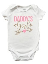 Daddys Girl Shirt, Daddys Girl Romper, Daddys Girl Fathers Day Shirt - £10.08 GBP+