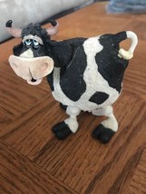 Cow Bobble head Decoration-RARE VINTAGE COLLECTIBLE-SHIPS SAME BUSINESS DAY - $67.22