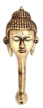 Buddha Face Brass Door Antique Handle Antique Brown - £39.10 GBP