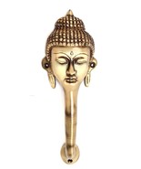 Buddha Face Brass Door Antique Handle Antique Brown - £38.75 GBP