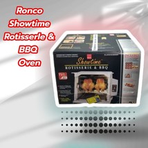 Ronco Showtime Rotisserie St5000 BBQ Roaster Groups/Party + Extra Utensils/Bk - £70.06 GBP