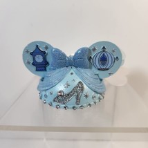 Disney Parks Princess Cinderella Ears Hat Christmas Holiday Ornament NWT... - £65.46 GBP