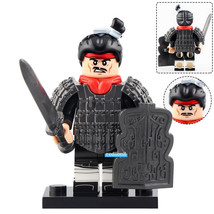 Qin Infantry Qin Empire Soldier Custom Printed Lego Compatible Minifigure Bricks - £2.59 GBP