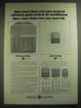 1974 General Electric Executive Air Conditioner Ad - Now, more than ever - $18.49