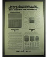 1974 General Electric Executive Air Conditioner Ad - Now, more than ever - £14.76 GBP